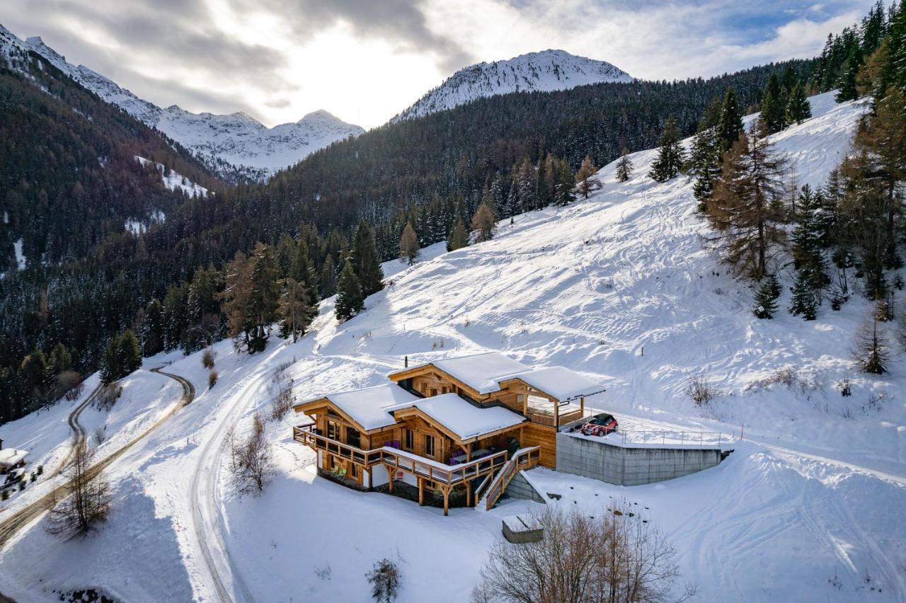 Chalet Flocon De Neige - Jacuzzi - Sauna La Tzoumaz Dış mekan fotoğraf