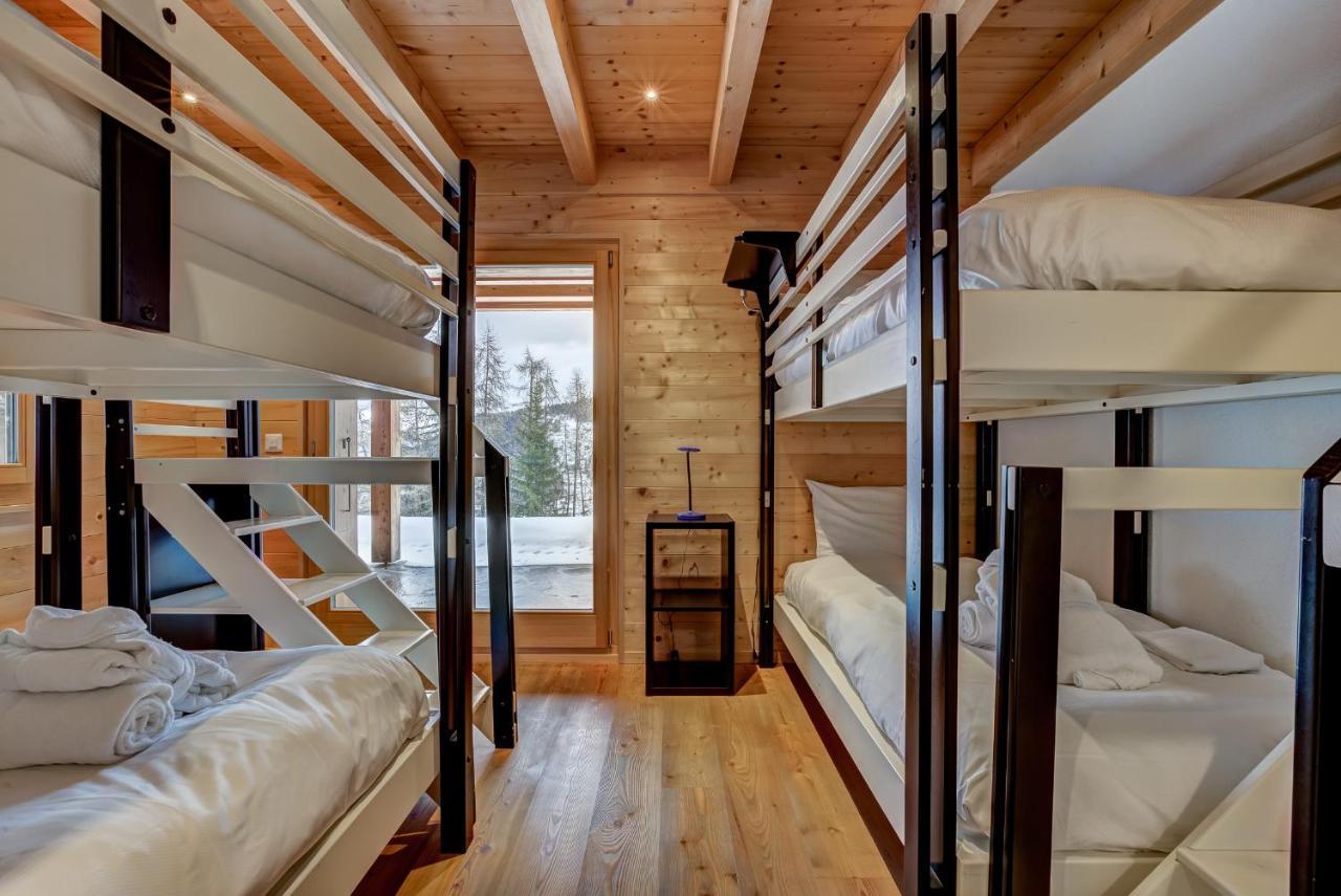 Chalet Flocon De Neige - Jacuzzi - Sauna La Tzoumaz Dış mekan fotoğraf