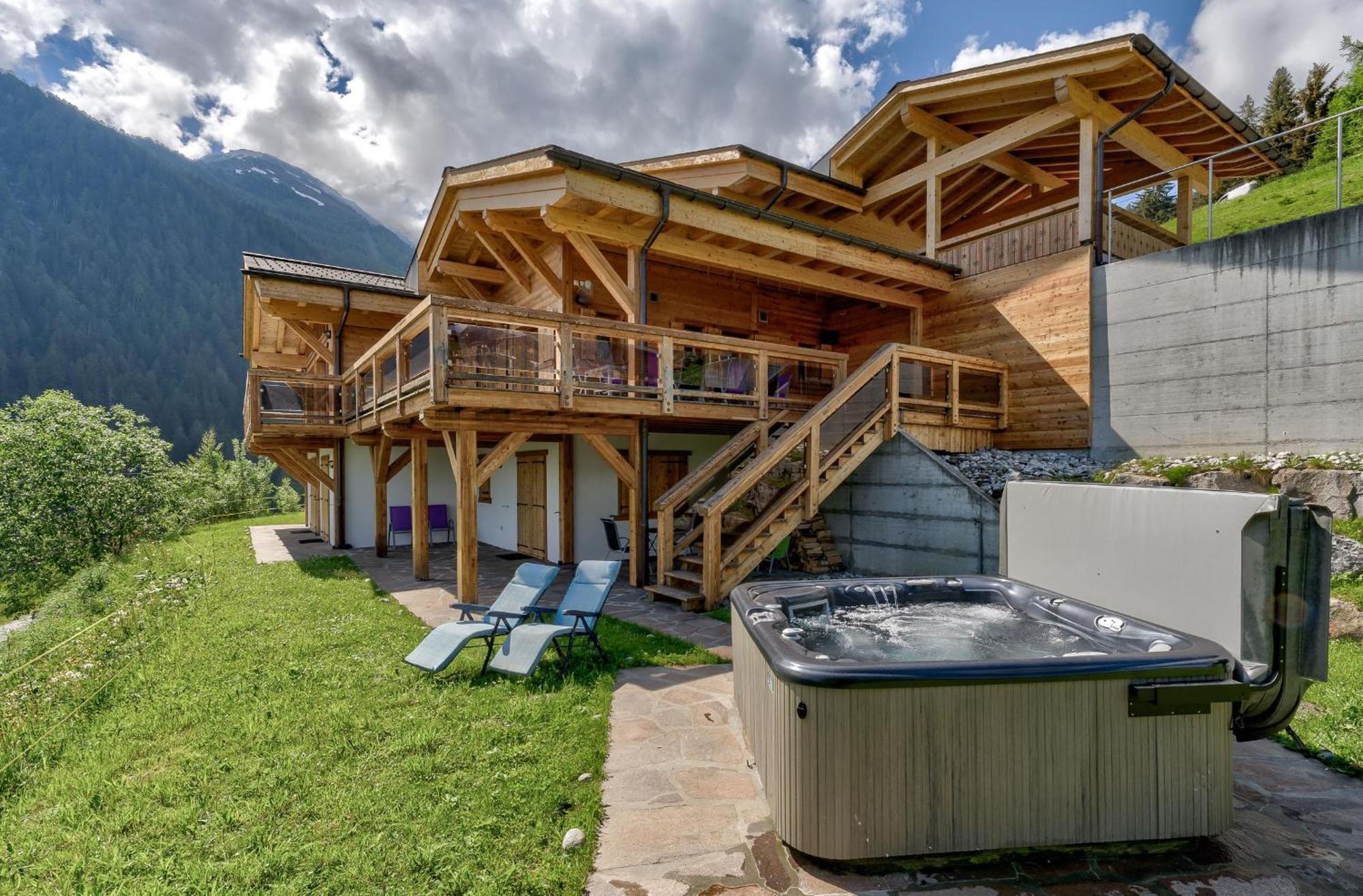 Chalet Flocon De Neige - Jacuzzi - Sauna La Tzoumaz Dış mekan fotoğraf