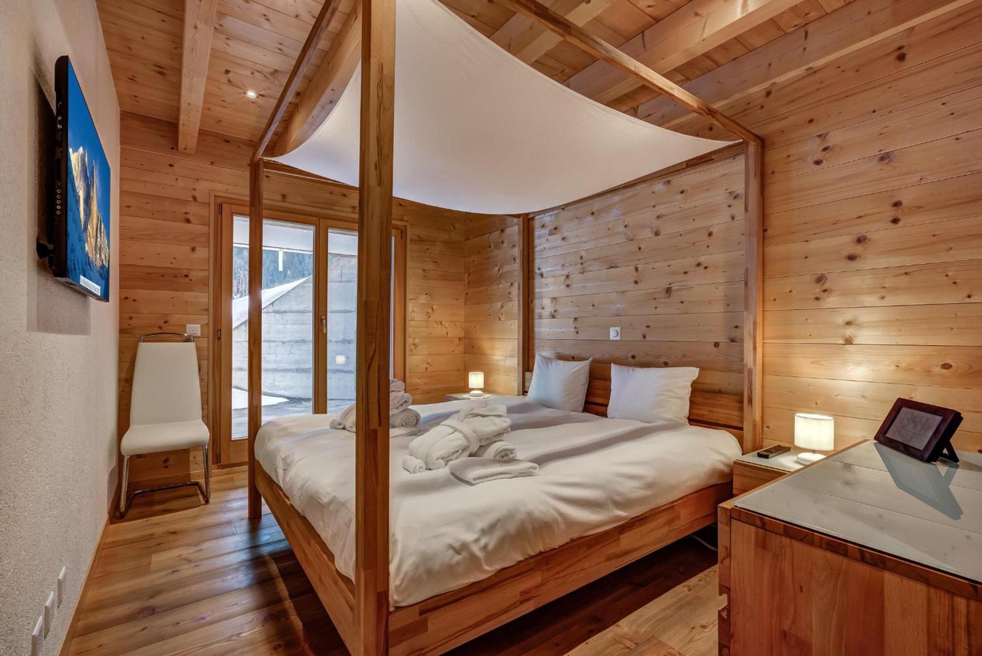 Chalet Flocon De Neige - Jacuzzi - Sauna La Tzoumaz Dış mekan fotoğraf